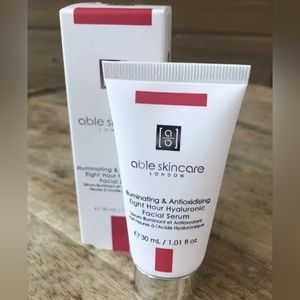 ABLE SKINCARE Illuminating Eight Hour Hyaluronic Facial Serum 1oz